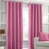 Silk Curtains Pink