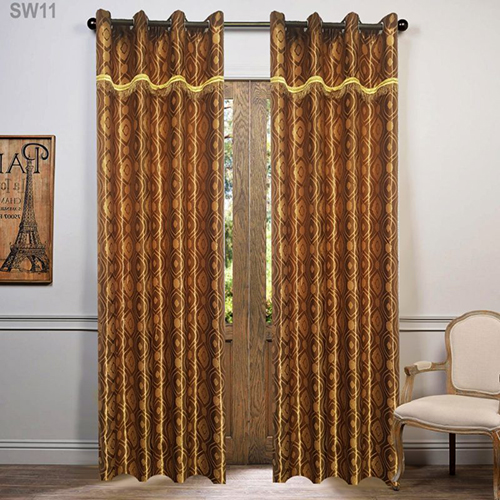 Imported Leather Silk Curtains-5