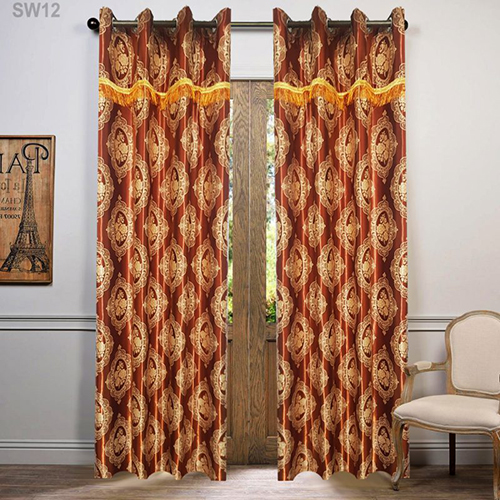 Leather Silk Curtains-6