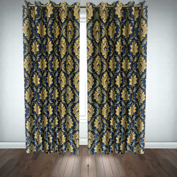 Imported Leather Satin Curtains-1