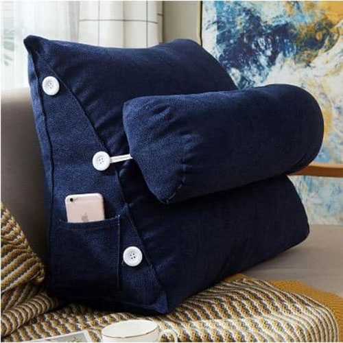 Back Support Cushions Blue