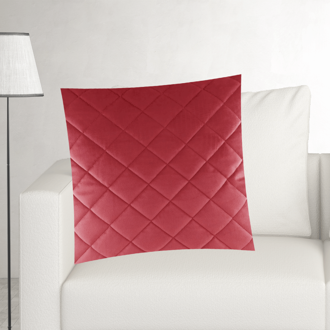 Self-Jacquard-Quilted-Cushion-Cover-Marron
