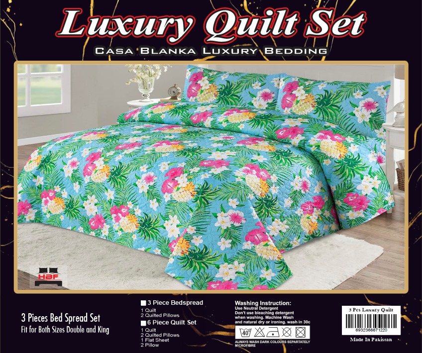 Microfiber Quilted Bedspread-2