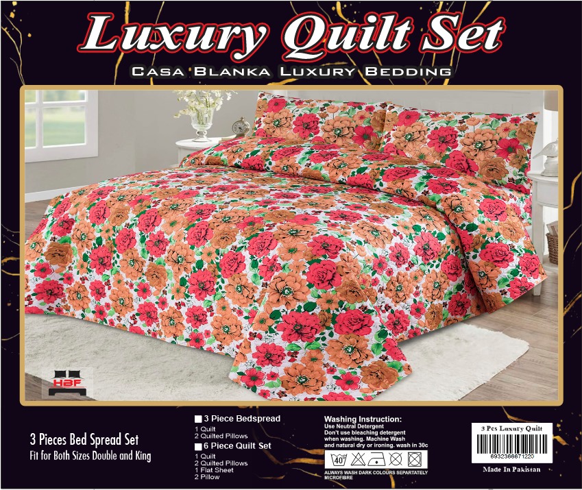 Microfiber Quilted Bedspread-4