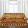 Jersey Sofa Cover golden