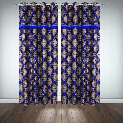 Printed Silk Curtains-19