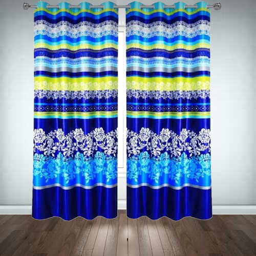 Printed Silk Curtains-23
