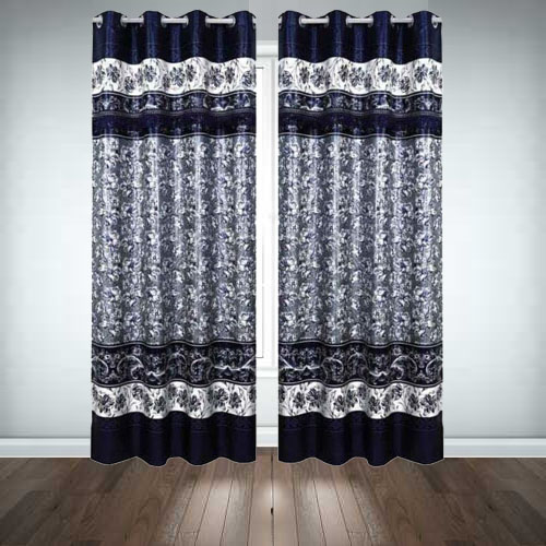 Printed Silk Curtains-25