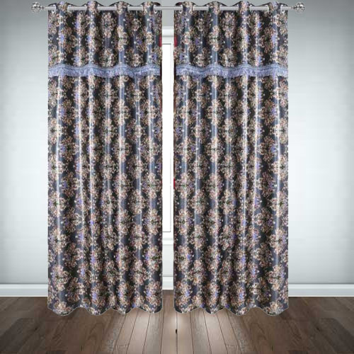 Printed Silk Curtains-28