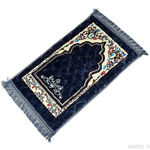 Traditional quilted prayer mats grey