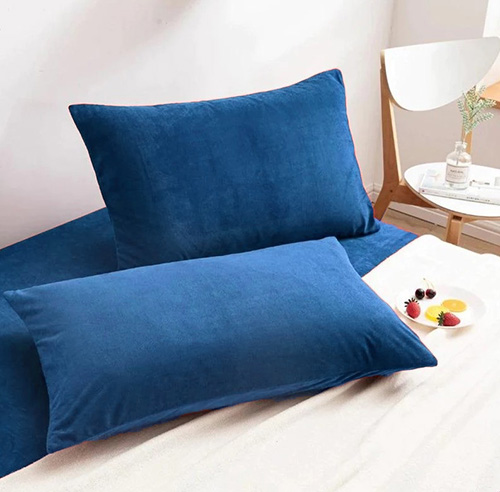 Velvet pillow cover Royal Blue