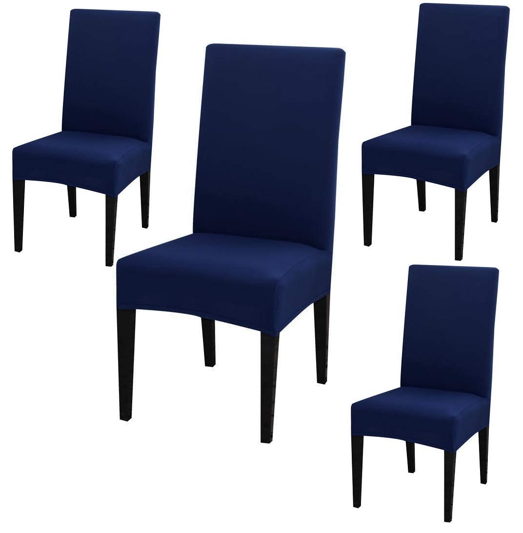 Dining Chair Covers blue