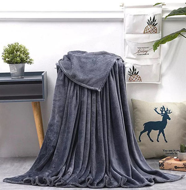 Fleece Blanket Grey1