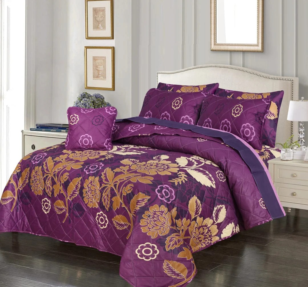 Quilted Comforter Set-110