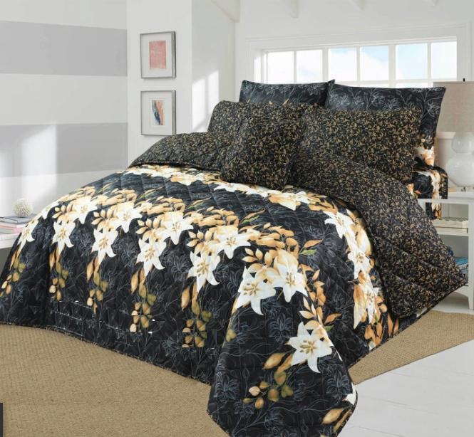 Quilted Comforter Set-111