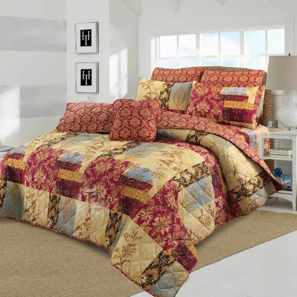 Quilted Comforter Set-113