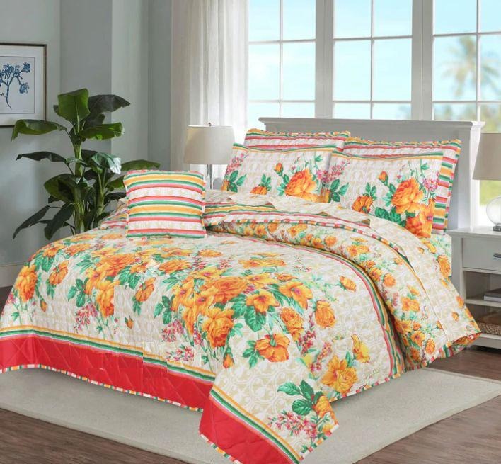 Quilted Comforter Set-15