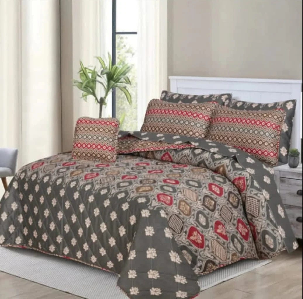 Quilted Comforter Set-119