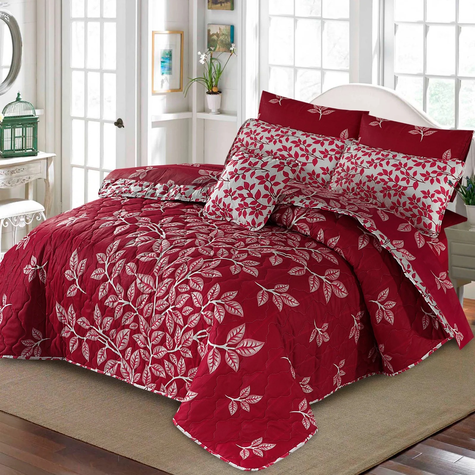 QUILTED COMFORTER SETS