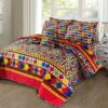 Quilted Comforter Set-123