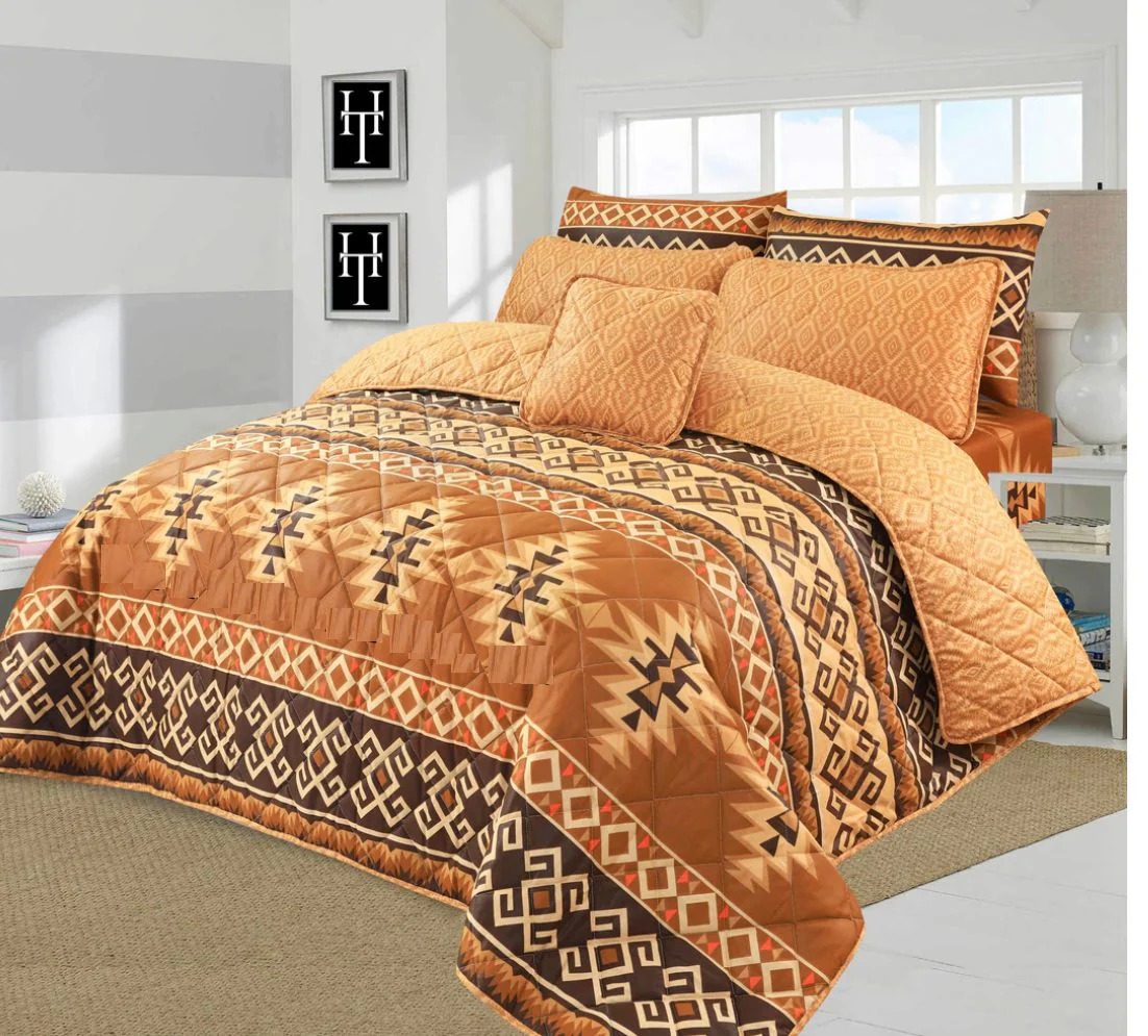 Quilted Comforter Set-128