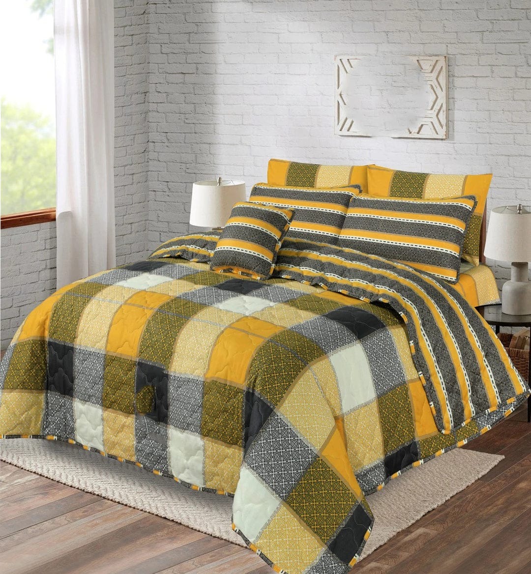 Quilted Comforter Set-130
