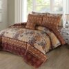 Quilted Comforter Set-134