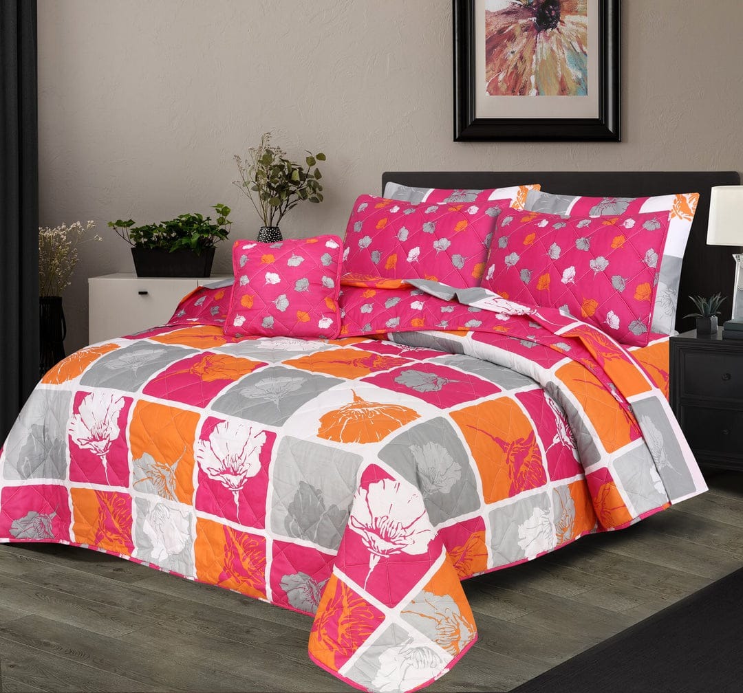 Quilted Comforter Set-139