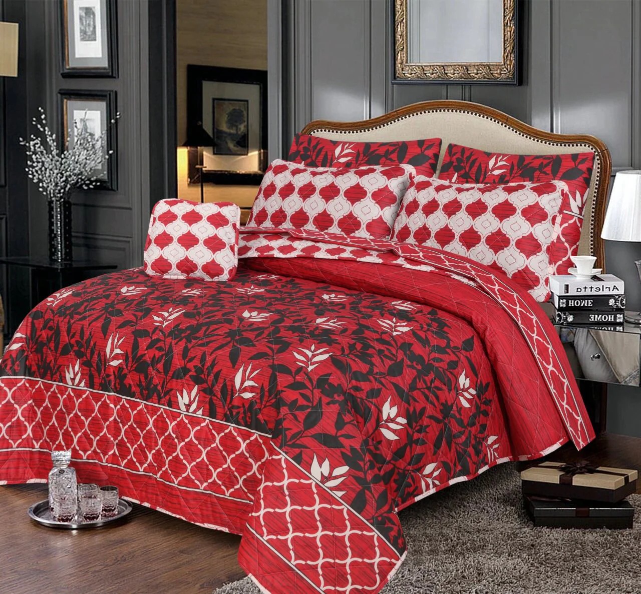 Quilted Comforter Set-145