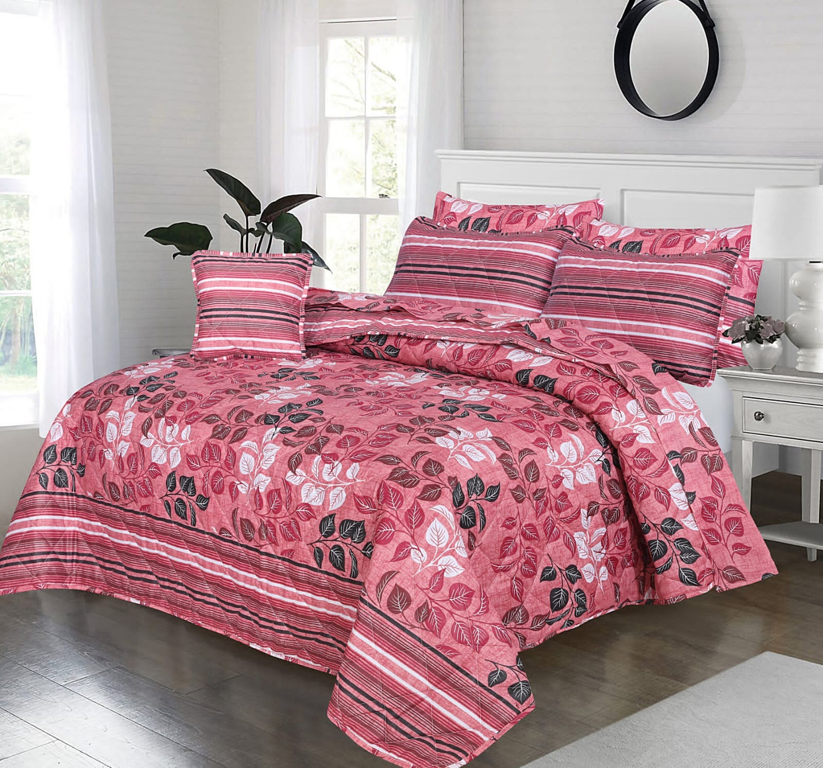 Quilted Comforter Set-146