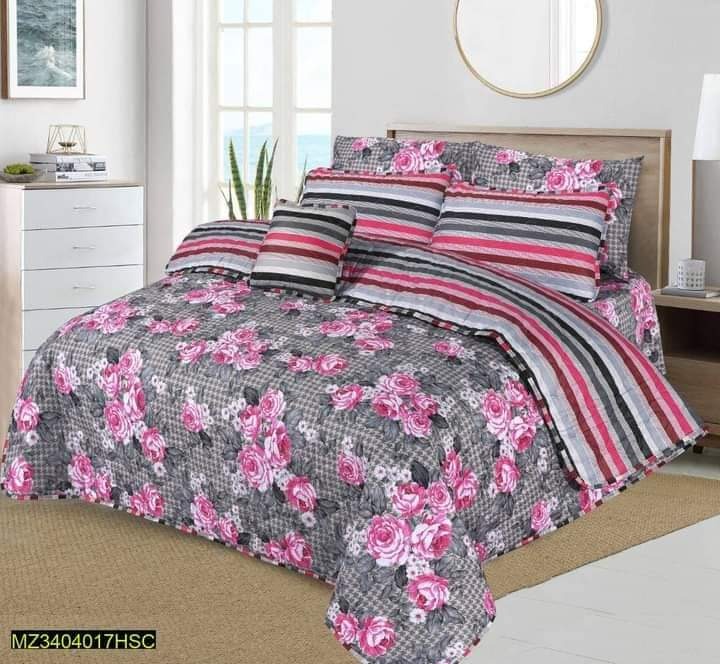 Quilted Comforter Set-159