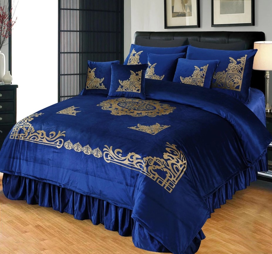 Embossed Velvet BedSets